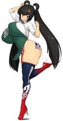 harashima_rojami, original, makino_momiji_(artist), apron, ass