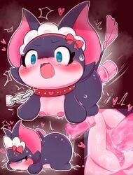 cocotama, badwingm, all_fours, animal_genitalia, animal_penis