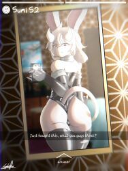 sumiyoshi, 1boy, artist_signature, ass, ass_focus