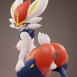 cinderace, pokemon_(species), pokemon, pokemon_ss, anal