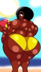 bahati_abara, dancin_divas, mrpr1993, 1girl, beach