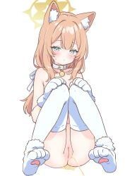 mari_(blue_archive), blue_archive, mo_mo_mo79, 1girl, animal_collar