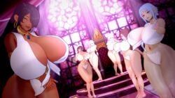 beatrix_(legend_of_queen_opala), elin_(legend_of_queen_opala), farah, gabrielle_(swegabe), laquadia_(legend_of_queen_opala)