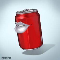 twitter, band1tnsfw, animate_inanimate, beverage_can, big_lips