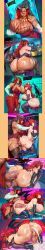 rias_gremory, sylvia_(konosuba), high_school_dxd, kono_subarashii_sekai_ni_shukufuku_wo!, seluneth