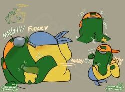 among_us_green, among_us_yellow, among_us, cum, cunnilingus