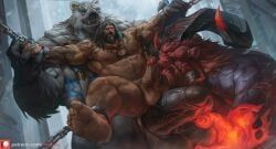 ornn, udyr, volibear, league_of_legends, riot_games