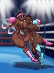 original_character, original_characters, original, gabocaricaturas, 2girls
