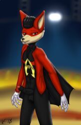 aero_(character), aero_the_acro-bat_(series), vulperebus, 1boy, balls