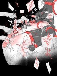 kiryu_kuro, ensemble_stars!, huifaysong, bondage, cuntboy