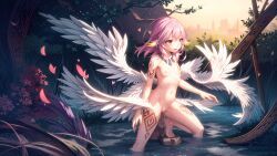 jibril_(no_game_no_life), no_game_no_life, 1girls, angel, angel_wings