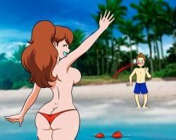 benjamin_(monica_and_veronica), monica_(monica_and_veronica), monica_and_veronica, floonasif, 1boy