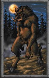 daggerfall, lycanthropy, the_elder_scrolls, 1boy, bloodlust