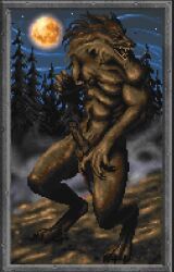 daggerfall, lycanthropy, the_elder_scrolls, 1boy, bloodlust