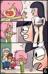 ondine_(living_with_dad), panda_(living_with_dad), living_with_dad, yellowzonemx, angry