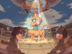 acecraft, exmoz, anthro, aroused, aroused_by_another
