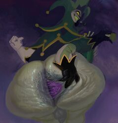 mammon_(helluva_boss), hellaverse, helluva_boss, vivziepop, tenacitrus
