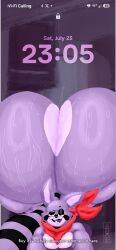 rambley_raccoon, indigo_park, lumiink, anthro, ass_up