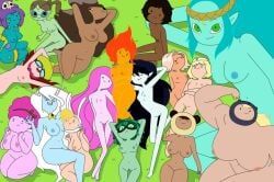 aunt_lolly, betty_grof, bronwyn, candy_people_(at), canyon_(adventure_time)