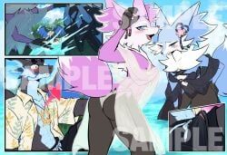 delphox, generation_6_pokemon, mega_charizard, mega_charizard_x, mega_evolution