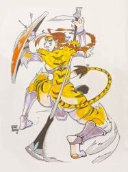 tyla_(jesonite), kenno_arkkan, animal_humanoid, anthro, ass