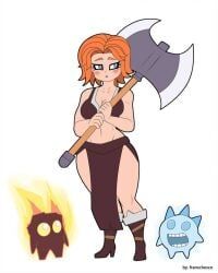 fire_spirit_(clash_royale), ice_spirit_(clash_royale), valkyrie_(clash_of_clans), valkyrie_(clash_royale), clash_(series)