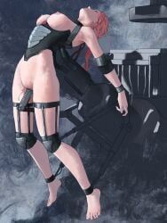 jeynelle_strawberry, urotsukidoji, elegia, ankle_cuffs, arched_back