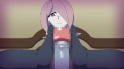 sucy_manbavaran, little_witch_academia, mei1988, 1boy, 1girls