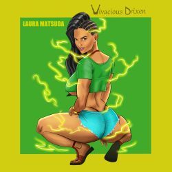 laura_matsuda, capcom, street_fighter, street_fighter_v, vivacious_drixen