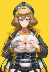 anis_(nikke), goddess_of_victory:_nikke, apprenticedomini, :d, ahoge