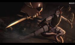 adventure, kobold_adventure, ambiguous_gender, anthro, armor