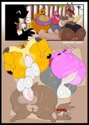 brittle_(plaga), kaizo_(character), parfait_(plaga), pudding_(plaga), tubbs_(plaga)