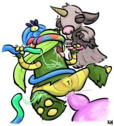 gloptic, pomily, poppette, rooba, tapricorn