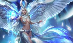 lyz_(league_of_angels), league_of_angels, 1girls, angel, angel_wings