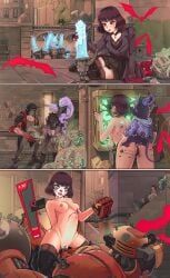 bebop_(deadlock), celeste_(deadlock), drifter_(deadlock), lash_(deadlock), mina_ha