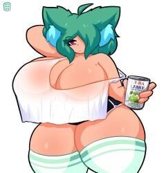 laughing_kitsunevt, mookkzhy, animal_ears, big_areola, big_ass