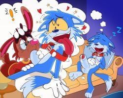 roderick_(tamerkoh), 3_toes, 4_fingers, anthro, balls