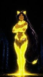yoruichi_shihouin, bleach, bleach:_sennen_kessen-hen, nekom14, arms_crossed