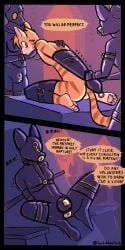 gzi, ambiguous_gender, anthro, armbinder, bdsm