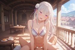 emilia_(re:zero), patreon, re:zero_kara_hajimeru_isekai_seikatsu, nivora, 1boy