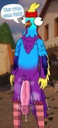budge_(fortnite), budgerigar, epic_games, fortnite, anthro