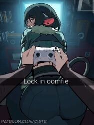 jane_doe_(zenless_zone_zero), wise_(zenless_zone_zero), zenless_zone_zero, distr, 1boy