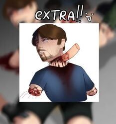 goulartehentai, amputated, amputated_arm, amputated_arms, blood