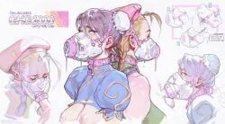 cammy_white, chun-li, sex_arcade, street_fighter, sabudenego