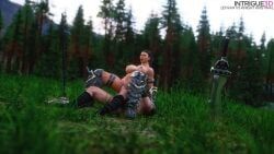 ethan_(tornadowolf), ethan_wolfe, knight_kristina, krissy_(sgtbuck), original_character