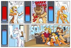 amber_(jan), andrea/silver, jan_(jan), original_character, tor_(jan)