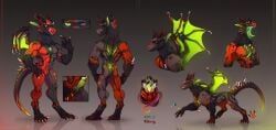 akuma_tlt, riorix, animal_genitalia, anthro, ass