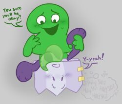 gaty_(bfdi), two_(bfb), two_(tpot), battle_for_dream_island, battle_for_dream_island_again