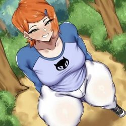 gwen_tennyson, ben_10, florest, okinabrazil, 1girls