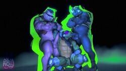 bebop, donatello, rocksteady, teenage_mutant_ninja_turtles, dollymolly323